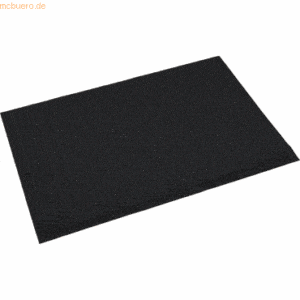 Doortex Schmutzfangmatte Twistermat Außenbereich 90x150cm schwarz