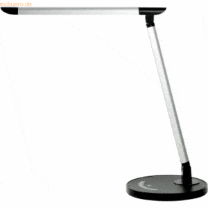 Alco LED-Tischleuchte silber/schwarz