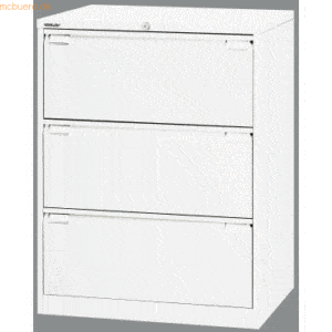 Bisley Hängeregistraturschrank 3 Schübe 2-bahnig verkehrsw.