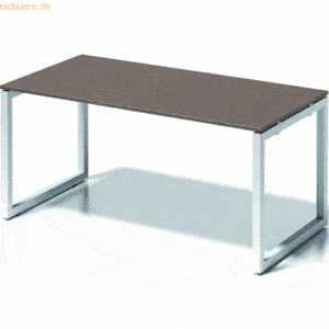 Bisley Schreibtisch Cito BxTxH 160x80x74cm nußbaum Gestell verkehrswei