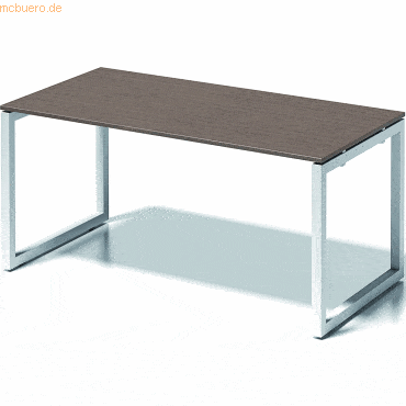 Bisley Schreibtisch Cito BxTxH 160x80x74cm nußbaum Gestell verkehrswei