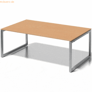 Bisley Chefarbeitsplatz/Konferenztisch Cito BxTxH 200x120x74cm buche/s