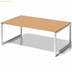 Bisley Chefarbeitsplatz/Konferenztisch Cito BxTxH 200x120x74cm buche/v