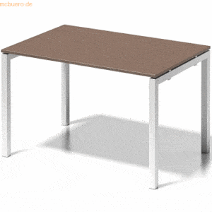 Bisley Schreibtisch Cito BxTxH 120x80x74cm nußbaum Gestell verkehrswei