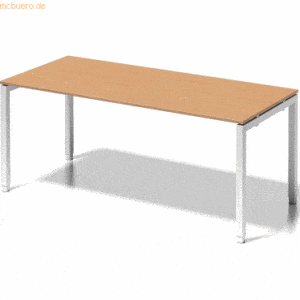 Bisley Schreibtisch Cito BxTxH 180x80x65-85cm buche Gestell verkehrswe