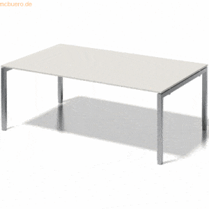 Bisley Chefarbeitsplatz/Konferenztisch Cito BxTxH 200x120x65-85cm grau