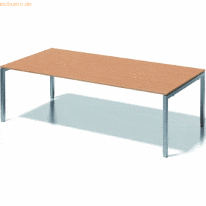 Bisley Chefarbeitsplatz/Konferenztisch Cito BxTxH 240x120x65-85cm buch