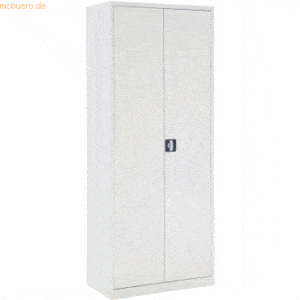 Bisley ECO Flügeltürenschrank Eco montiert 4 Böden 5 OH HxBxT 195x80x4