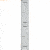 Bisley LIGHT Garderobenschrank Light 1 Abteil 2 Fächer HxBxT 1850x300x