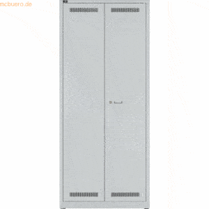 Bisley Light Garderobenschrank Allzweckschrank Breite 400mm lichtgrau