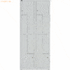 Bisley LIGHT Garderobenschrank Light 2 Abteile für 4 NutzerHxBxT 1850x