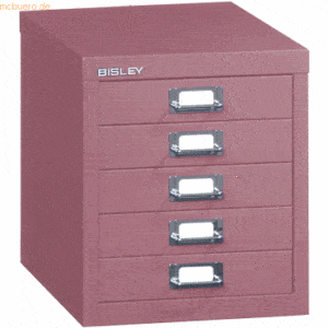 Bisley Schubladenschrank Basis A4 5 Schübe Bisley Pink