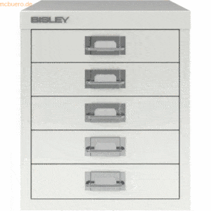 Bisley Schubladenschrank Basis A4 5 Schübe verkehrsw.