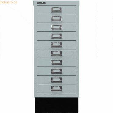 Bisley Schubladenschrank Multidrawers 29er Serie A4 10 Schübe silber