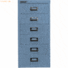 Bisley Schubladenschrank MultiDrawer 29er Serie A4 6 Schübe blau