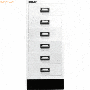 Bisley Schubladenschrank Multidrawers 29er Serie A4 6 Schübe verkehrsw