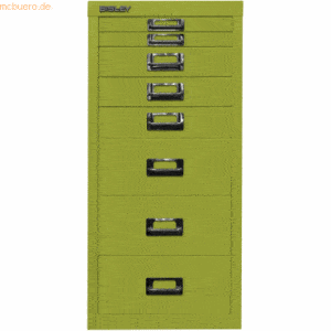 Bisley Schubladenschrank MultiDrawer A4 8 Schübe grün