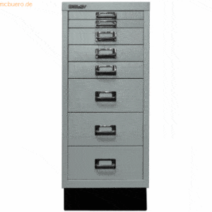 Bisley Schubladenschrank Multidrawers 29er Serie A4 8 Schübe silber