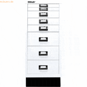 Bisley Schubladenschrank Multidrawers 29er Serie A4 8 Schübe verkehrsw