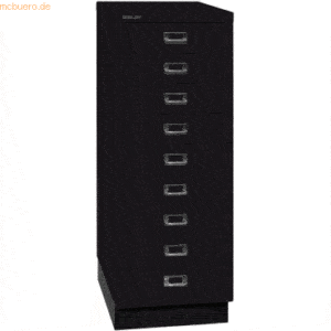 Bisley Schubladenschrank MultiDrawer 39er Serie Sockel A3 9 Schubladen