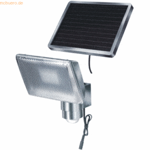 Brennenstuhl Solar-LED-Strahler SOL 80 Alu IP44 mit Bewegungsmelder 8x