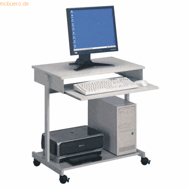 Durable PC Arbeitsstation Standard grau