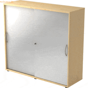 mcbuero.de Schiebetürenschrank Serie 9 3OH BxTxH 120x40x110cm Griff BM