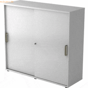 mcbuero.de Schiebetürenschrank Serie 9 3OH BxTxH 120x40x110cm Griff SG