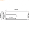 mcbuero.de Sideboard 160x40x59
