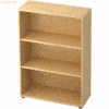mcbuero.de Regal 3 Ordnerhöhen BxTxH 800x330x1144mm Ahorn