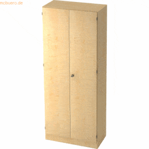 mcbuero.de Garderobeschrank Solid 5OH BxTxH 80x42x200