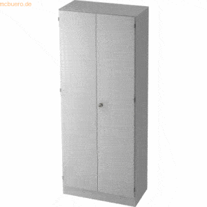 mcbuero.de Garderobeschrank Solid 5OH BxTxH 80x42x200