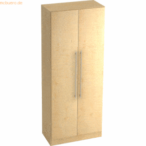 mcbuero.de Garderobenschrank Solid 5OH BxTxH 80x42x200