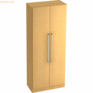 mcbuero.de Garderobenschrank Solid 5OH BxTxH 80x42x200