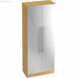 mcbuero.de Garderobenschrank Solid 5OH BxTxH 80x42x200