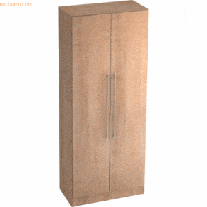 mcbuero.de Garderobenschrank Solid 5OH BxTxH 80x42x200