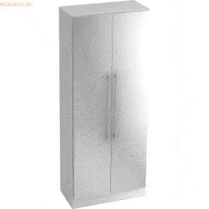 mcbuero.de Garderobenschrank Solid 5OH BxTxH 80x42x200