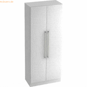 mcbuero.de Garderobenschrank Solid 5OH BxTxH 80x42x200