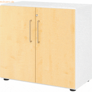 mcbuero.de Schrank Serie 9 2OH BxTxH 80x42x74