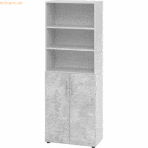 mcbuero.de Schrank 6OH /3OH Türen BxTxH 80x42x215