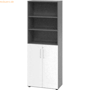 mcbuero.de Schrank 6OH /3OH Türen BxTxH 80x42x215