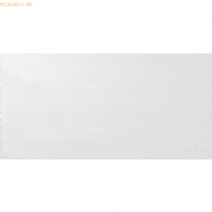 mcbuero.de Tischplatte 160x80cm mit Systembohrung Weiß