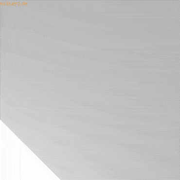 mcbuero.de Verkettungsplatte trapezform 120x120cm mit Fuß Grau/Weiß