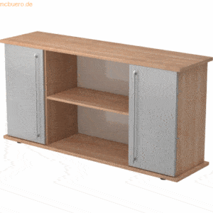 mcbuero.de Sideboard SB 2OH 2 Türen BxTxH 166