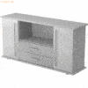 mcbuero.de Sideboard SB 2OH 2 Schübe BxTxH 166