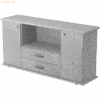 mcbuero.de Sideboard SB 2OH 2 Schübe BxTxH 166