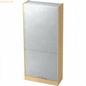 mcbuero.de Rollladenschrank Solid 5OH BxTxH 90x40x200