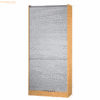 mcbuero.de Rollladenschrank 5 Ordnerhöhen BxTxH 900x400x2004mm Buche/S