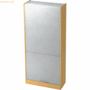 mcbuero.de Rollladenschrank Solid 5OH BxTxH 90x40x200