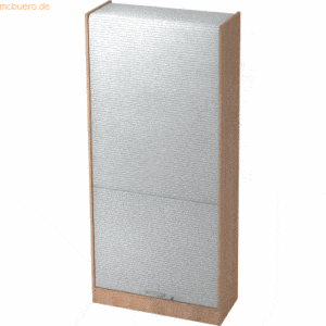 mcbuero.de Rollladenschrank Solid 5OH BxTxH 90x40x200